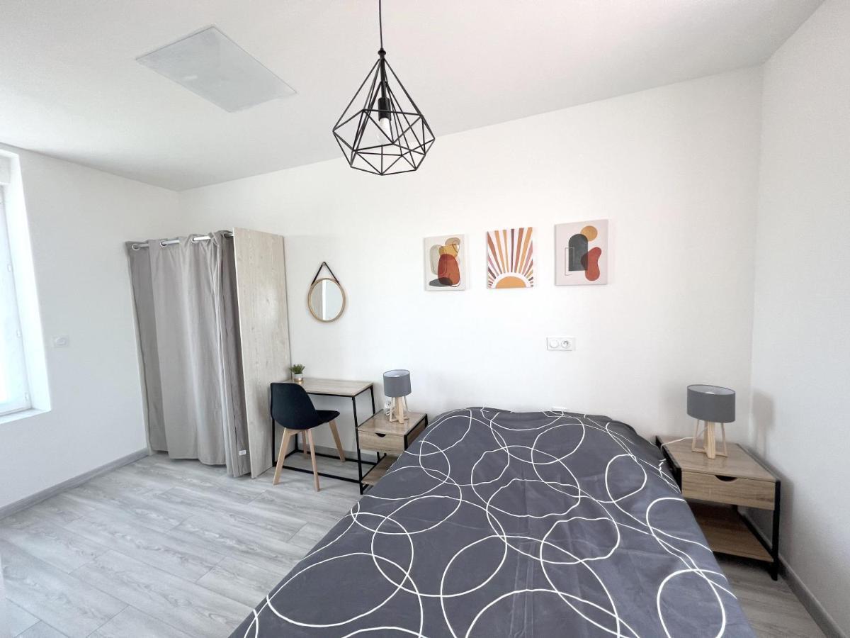 180B - Duplex T2 Tout Confort - Wifi Netflix Le Gond-Pontouvre Kültér fotó